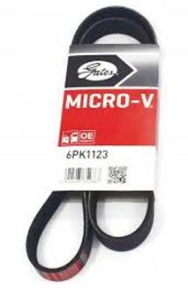 GATES Micro V-accessoirebanden 6PK1123