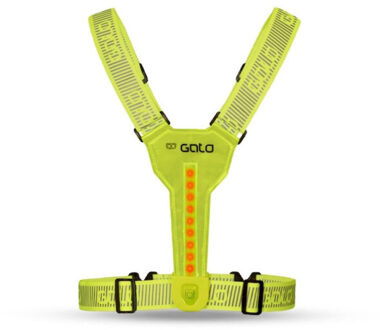 GATO led usb vest ultra reflectiehesje - Geel - One size
