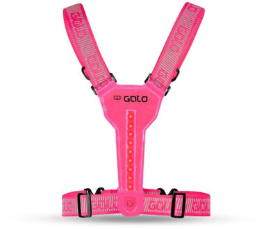 GATO led usb vest ultra reflectiehesje - - maat One size Roze