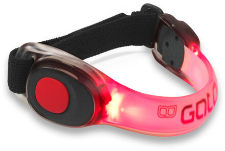 GATO Neon LED Armband rood - ONE-SIZE