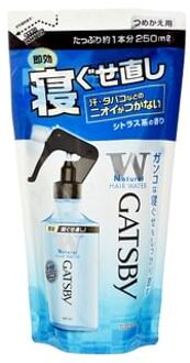 Gatsby Natural Hair Water 250ml Refill