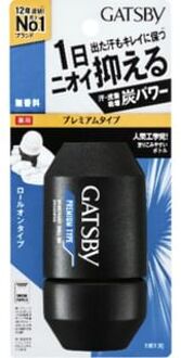 Gatsby Premium Type Deodorant Roll On Unscented - 60ml