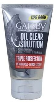 Gatsby Triple Porefection Cooling Face Wash 100g