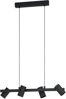 Gatuela 1 Hanglamp - E14 - 76 cm - Zwart