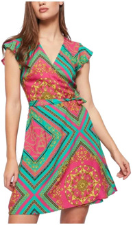 Gaudi Short Dresses Gaudi , Multicolor , Dames - L,M,S