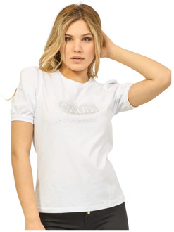Gaudi T-Shirts Gaudi , White , Dames - L,M,S,Xs