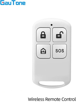 GauTone PF50 Wireless Remote Control Arm Disarm Detector for Alarm System Home Security 433MHz