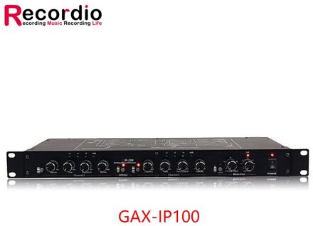 GAX-100 Dsp Professionele Power Karaoke-Ontworpen Voorversterker Met 99 Digitale Reverb Effecten Aanpassing Luidspreker Zonder Ruis GAX-IP100