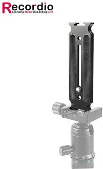 GAZ-LS06 Quick Release Plaat Met Koud Schoen Camera Horizontale Verticale Mount Qr Plaat Voor Dslr Camera Stabilizer