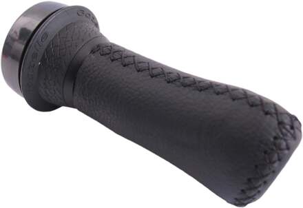 Gazelle Handvat Gazelle links 100 mm met draaibel - zwart Aero leder