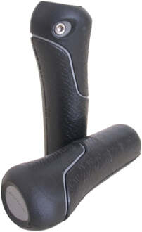 Gazelle Handvatpaar Gazelle hybride - zwart met zilveren bies