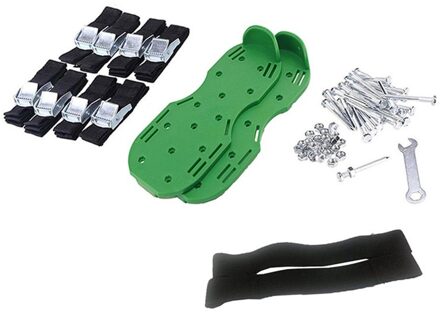 Gazon Beluchter Schoenen Verstelbare 4 Bandjes Quick Release Spiked Bodem Beluchten Sandalen Voor Yard Patio Gazon Tuin Schoenen Voor Kinderen GN