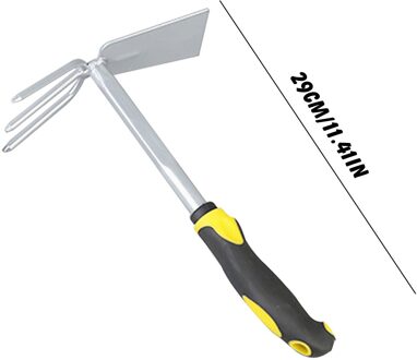 Gazon Tuin Handgereedschap Draagbare Schop Hark Schoffel Kits Voor Graven Wieden Planten Bloem Potplanten Huishoudelijke Tuinieren Tool Dual-purpose hoe