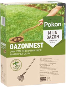 Gazonmest met Kalk 3-in-1 -15m2