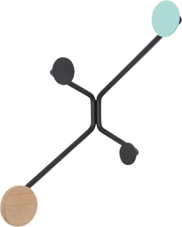 Gazzda Hook coat rack inner corners - wandkapstok green Groen