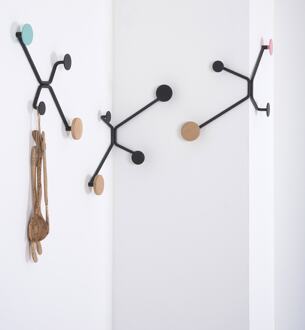 Gazzda Hook coat rack straight walls - wandkapstok green Groen