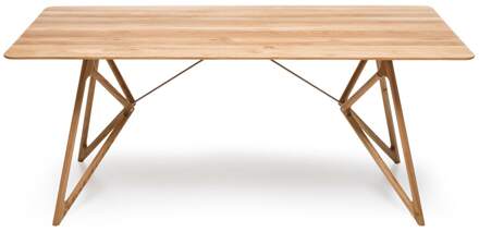Gazzda Tink table houten eettafel naturel - 200 x 90 cm Bruin