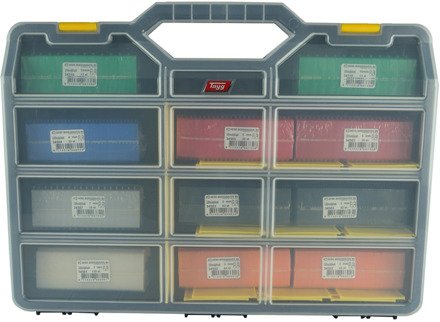 GB assortimentskoffer uitvulplaatjes met stelpootjes | 1 stuk - 17434665