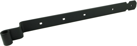 GB bochtheng 750x45x6 pendia Ø16 vierkant epoxy zwart etiket | 10 stuks - 17344315