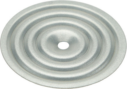 GB dakplaatje dia 70mm dikte 0,6mm sendzimir verzinkt; 500 per zak | 500 stuks - 17486069