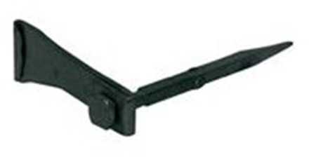 GB dubbele windwervel zwartverzinkt | 10 stuks - 17283361