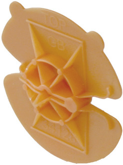 GB ecoclip 50/55 polypropyleen | 1000 stuks - GB34128