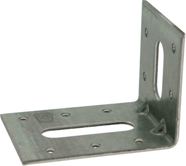 GB hoekanker 2 rillen 60x80/60x2.5 zink magnesium S350 | 100 stuks - 17780030