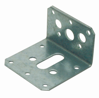 GB hoekanker 40x60/60x2.5 sendzimir verzinkt etiket | 100 stuks - 17780025