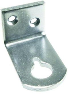 GB hoekstuk tbv grondgrendel 65x38 40x5 verzinkt etiket | 1 stuk - GB7443230