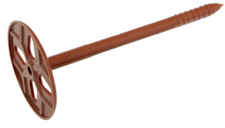 GB instortplug nylon 8x140mm isolatiedikte 80-100 bruin | 125 stuks - GB33251400125