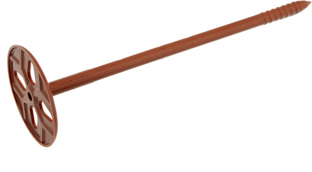 GB instortplug nylon 8x200mm isolatiedikte 140-160 bruin | 125 stuks - GB332200