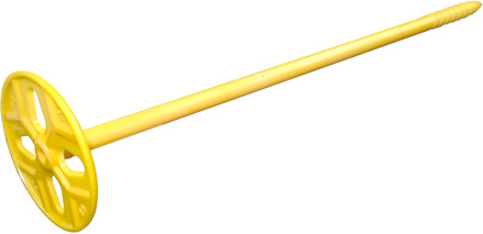 GB instortplug nylon 8x220mm isolatiedikte 160-180 geel | 125 stuks - GB332220