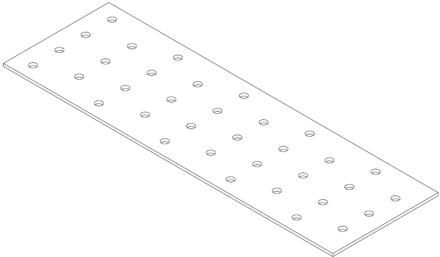 GB koppelplaat 80x250x2.0 sendzimir verzinkt | 50 stuks - GB014300050