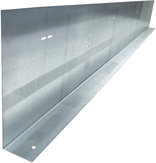 GB metalen randkist 90° 440x2000x1.5 flens 60mm sendzimir verzinkt | 1 stuk - GB113440