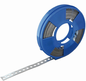 GB montagestrip WAVE 10mtr 17x0.8 verzinkt | 1 stuk - 17261117