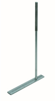 GB muurplaatanker M12x500 met plaat 225 exc verzinkt | 10 stuks - GB065720010