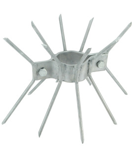 GB paalbeveiliging Ø90 thermisch verzinkt per stuk etiket | 1 stuk - GB714921