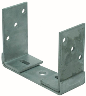 GB pergolasteun B verstelbaar 69-135 thermisch verzinkt etiket | 1 stuk - 17274460