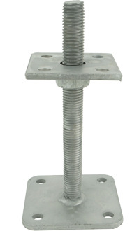 GB pergolasteun vert verst M20x100 100x100 80x80x8 thermisch verzinkt | 10 stuks - 17273691