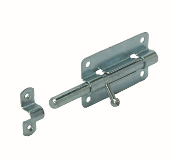 GB plaatgrendel 100x50mm verzinkt | 10 stuks - GB744370010