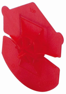 GB Profi universeel clip rood 3.2-4.5mm; 200 per verp | 200 stuks - 17403001