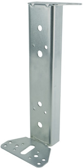 GB pui-steun zwaar 60x70x400 115x2 zink magnesium | 4 stuks - GB0734400