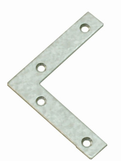 GB rechte raamhoek 50x10x1.5 verzinkt | 100 stuks - 17233050