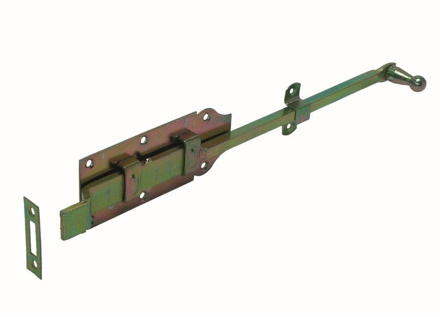 GB rolstaartschuif met bocht 600 geelverzinkt | 5 stuks - 17231494