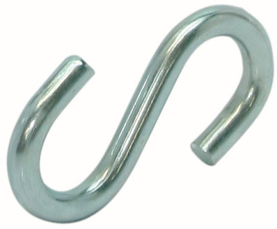 GB S-haak 25x9 Ø2,3 verzinkt | 100 stuks - GB80070000