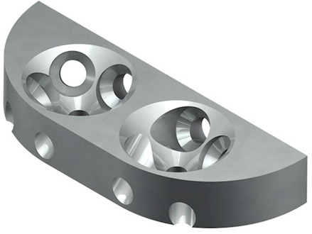 GB Sherpa CLT-connector blinde houtverbinding 110x40x18 aluminium | 10 stuks - GB09129071