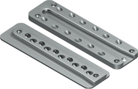 GB Sherpa L blinde houtverbinding 290x80x18 80x290 aluminium | 4 stuks - GB091224975