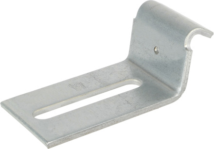 GB sluitplaat 38x85x12 50x4mm met doorgezette lip zink magnesium | 100 stuks - 17775130