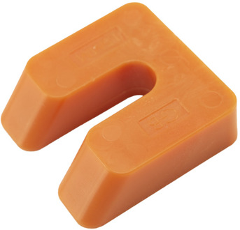 GB uitvulplaat 15mm oranje kunststof | 80 stuks - GB34615