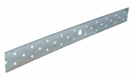 GB verbindingsplaat 400x20x2.0 1 gat verzinkt | 50 stuks - 17217313